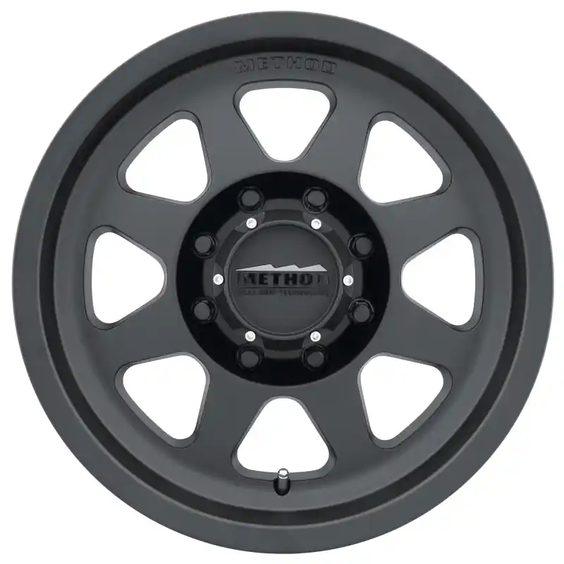 Method MR701 17x8.5 0mm Offset 8x6.5 130.81mm CB Matte Black Wheel Certified