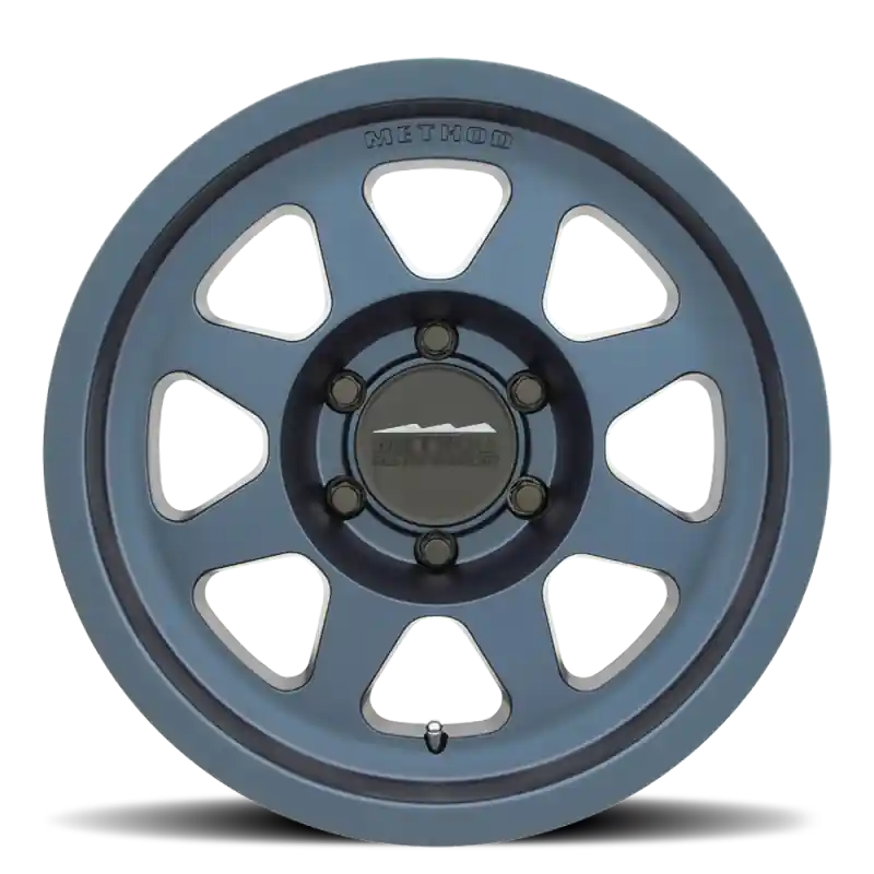 Luxury Method MR701 17x9 -12mm Offset 5x5 71.5mm CB Bahia Blue Wheel