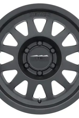 Method MR704 17x8.5 0mm Offset 5x5.5 108mm CB Matte Black Wheel Crafted