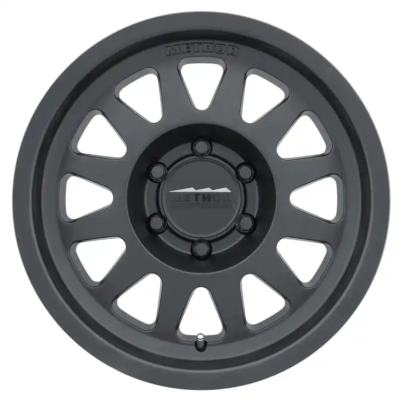 Method MR704 17x8.5 0mm Offset 5x5.5 108mm CB Matte Black Wheel Crafted