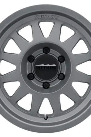 Method MR704 17x8.5 0mm Offset 6x5.5 106.25mm CB Matte Titanium Wheel Fan Favorite