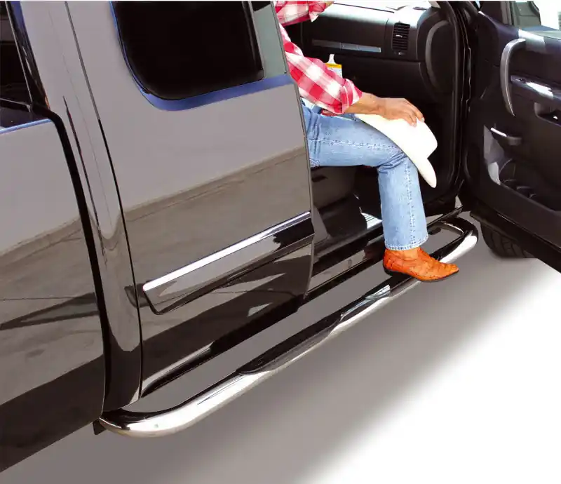 Discount Go Rhino 80-98 Ford F Series 4000 Series SideSteps - Cab Length - SS