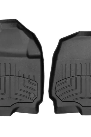 WeatherTech 19-23 Chevrolet Silverado 1500 Crew Cab; Bucket Seating Rear FloorLiner HP - Black No Minimum Order