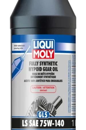 LIQUI MOLY 1L Fully Synthetic Hypoid Gear Oil (GL5) LS SAE 75W140 Genuine