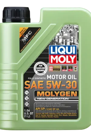 LIQUI MOLY 1L Molygen New Generation Motor Oil SAE 5W30 Direct From Manufacturer