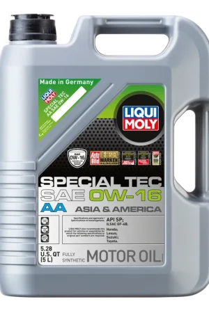 Discount LIQUI MOLY 5L Special Tec AA Motor Oil SAE 0W16