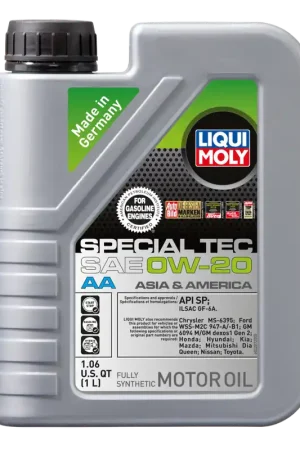 LIQUI MOLY 1L Special Tec AA Motor Oil SAE 0W20 Crafted