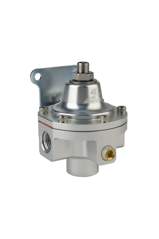 Genuine Aeromotive 3-Port Carbureted Bypass Regulator - 2 x ORB-06 / 1 x ORB-6