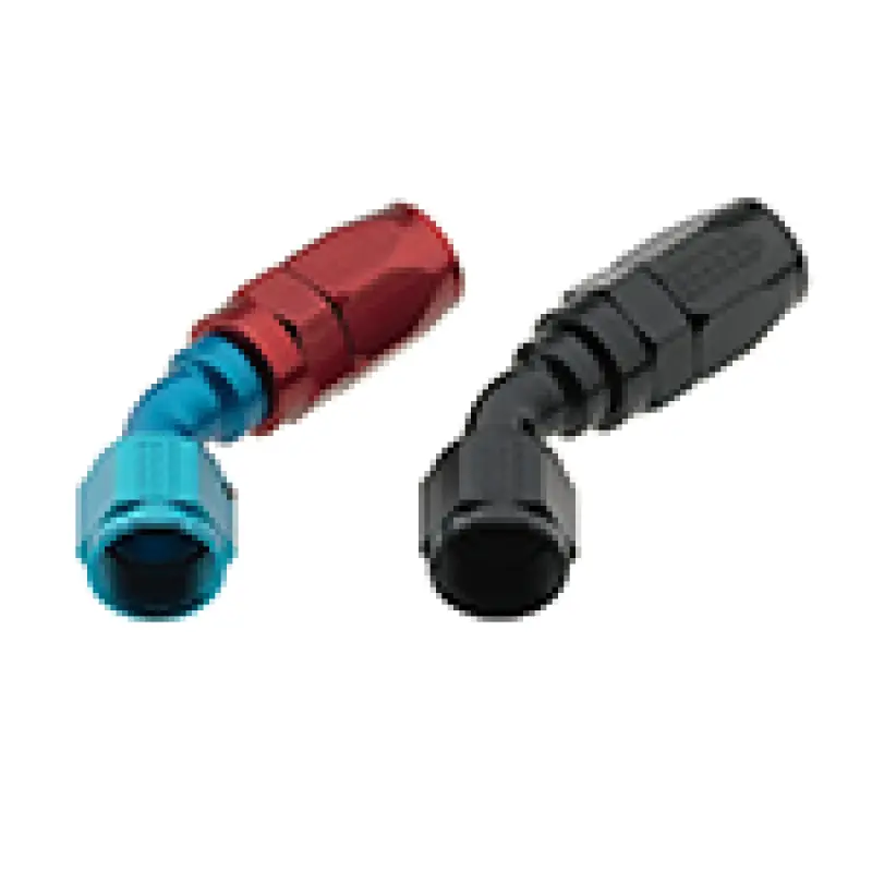 New Release Fragola -10AN x 45 Degree Pro-Flow Hose End - Black