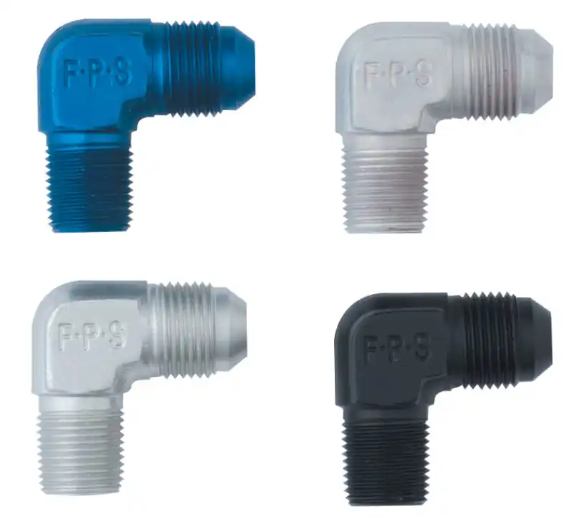 Grab Now Fragola -4AN x 1/8 NPT 90 Degree Adapter - Black