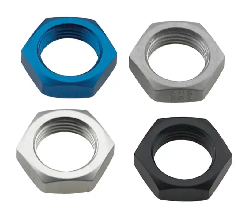 Place Order Fragola -6AN Bulkhead Nut - Black