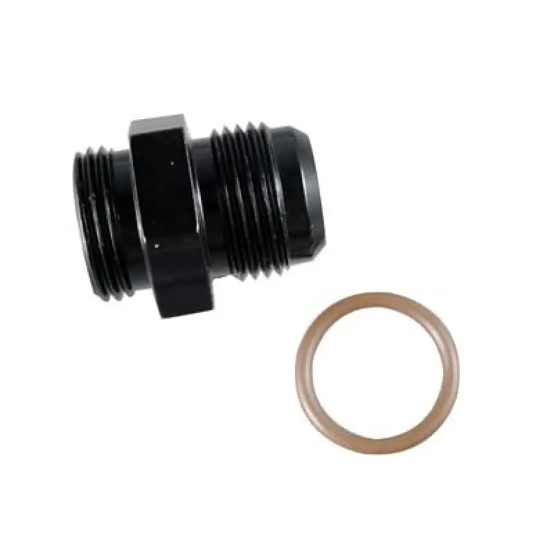 Fragola -6AN x 9/16-18 (6) Radius Fitting O-Ring - Black Save Now