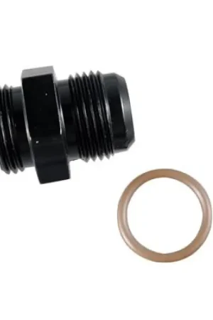 Best Choice Fragola -10AN x 7/8-14 (10) Radius Fitting O-Ring - Black
