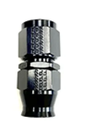 Fragola -6AN Real Street Straight Hose End Black For PTFE Hose Secure Checkout