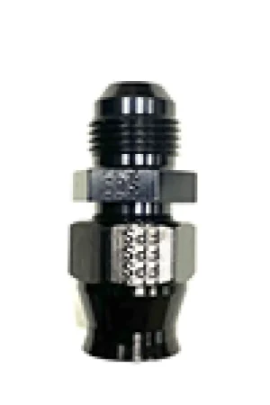 Viral Fragola -6AN Male x 1/4in Tube AN Adapter Fitting Black