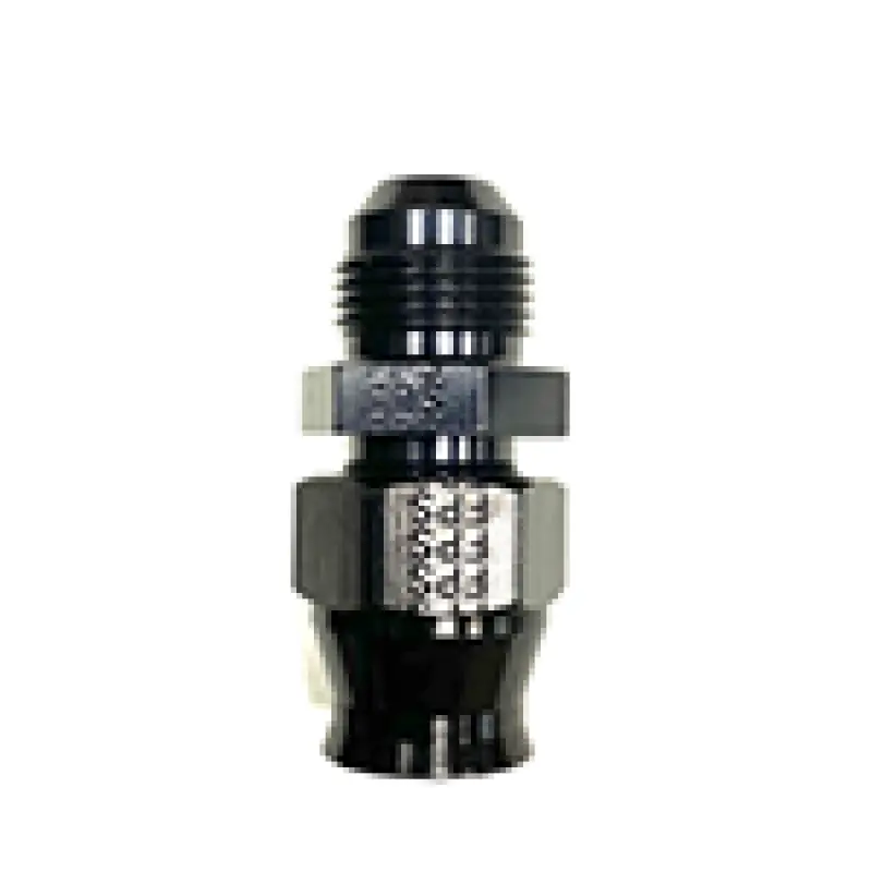 Viral Fragola -6AN Male x 1/4in Tube AN Adapter Fitting Black