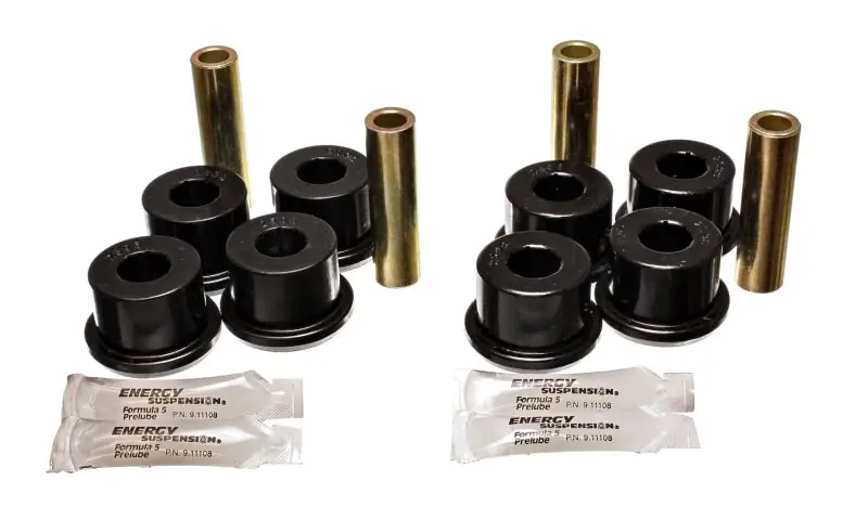 Money Back Guarantee Energy Suspension 04-06 Pontiac GTO Black Rear End Control Arm Bushing Set