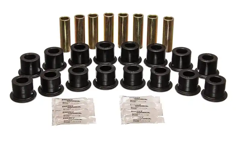 Energy Suspension 94-06 Hummer H1 Black Front & Rear End Control Arm Bushing Set Handmade