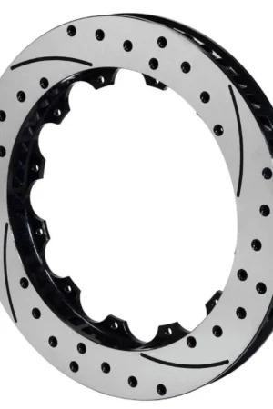 Must Have Wilwood Rotor-SRP48 SPC-37-RH-BLK-Drill 13.06 x 1.25 - 12 on 8.75in