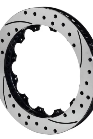 Wilwood Rotor-SV-SRP 72 Iron-LH-BLK-Drill 14.00 x 1.25 - 12 on 8.75in Trending