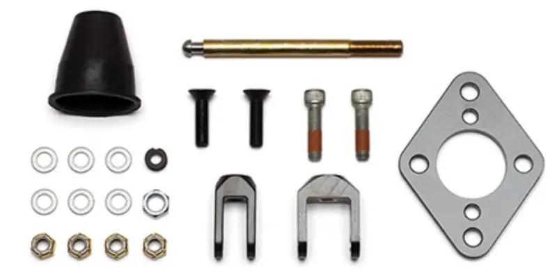 Authentic Wilwood Bracket Kit - Tandem M/C to Single Pedal