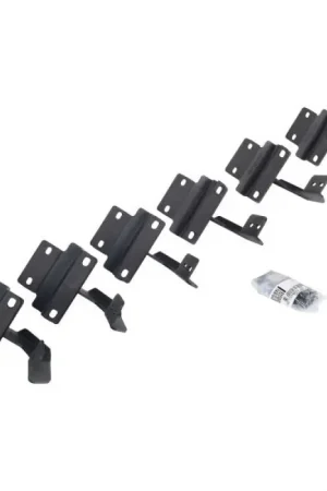 Go Rhino 15-21 Ford F-150 SC 4DR Mounting Brackets (V-Series V3/RB10 Slim/RB20 Slim) - Tex. Blk Price Cut