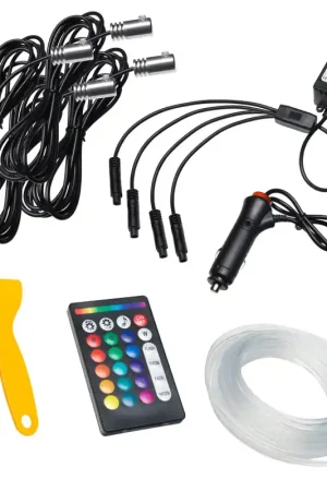 ORACLE Lighting Jeep Wrangler JL / Gladiator JT ColorSHIFT Fiber Optic LED Interior Kit Fan Favorite