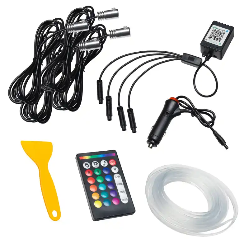 ORACLE Lighting Jeep Wrangler JL / Gladiator JT ColorSHIFT Fiber Optic LED Interior Kit Fan Favorite