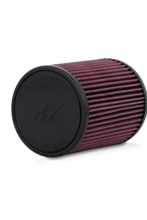 Order Now Mishimoto Performance Air Filter - 5in Inlet / 7in Filter Length
