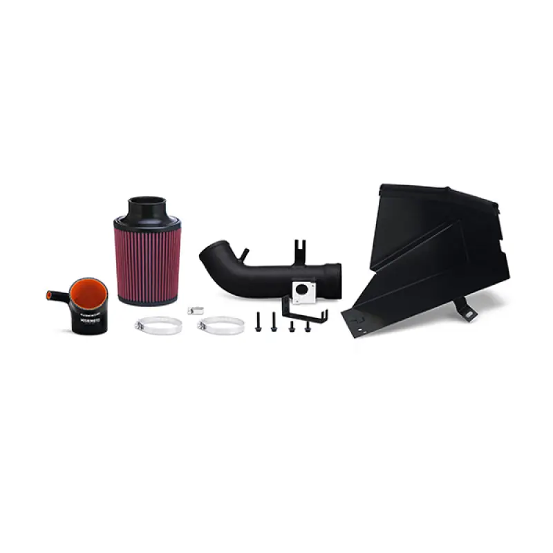 Mishimoto 06-11 Honda Civic Si Performance Air Intake w/ Heat Shield - Wrinkle Black Genuine