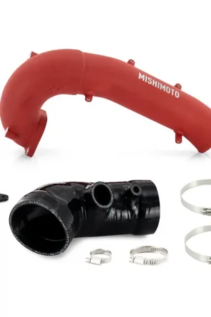 Professional Grade Mishimoto 2017+ Honda Civic Type-R Inlet Pipe Upgrade Kit - Red
