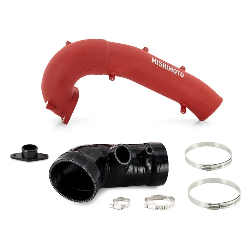 Professional Grade Mishimoto 2017+ Honda Civic Type-R Inlet Pipe Upgrade Kit - Red
