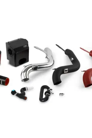 Mishimoto 2016 Ford Fiesta ST 1.6L Performance Air Intake Kit - Wrinkle Red Fast Shipping