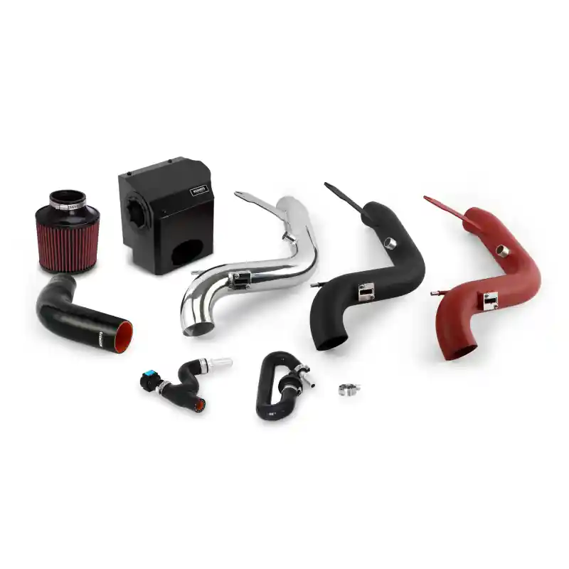 Mishimoto 2016 Ford Fiesta ST 1.6L Performance Air Intake Kit - Wrinkle Red Fast Shipping