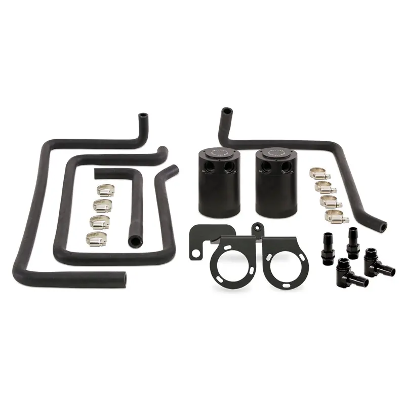 Mishimoto 09+ Nissan 370Z Direct Fit Baffled Oil Catch Can - Black While Supplies Last