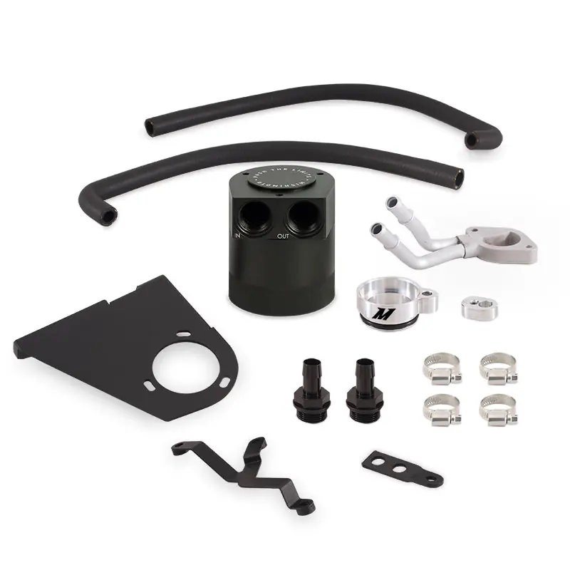 Mishimoto 2017+ Ford 6.7L Powerstroke Baffled Oil Catch Can Kit Cheap