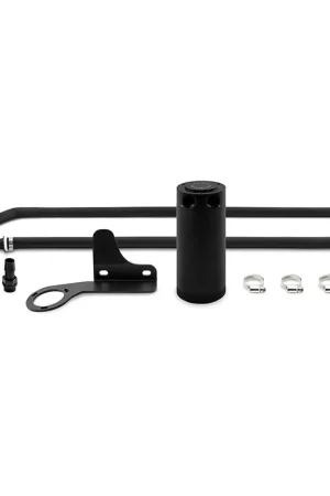 Direct From Manufacturer Mishimoto 07-13 Mazda Mazdaspeed3 Baffled Oil Catch Can Kit - Black (PCV Side)