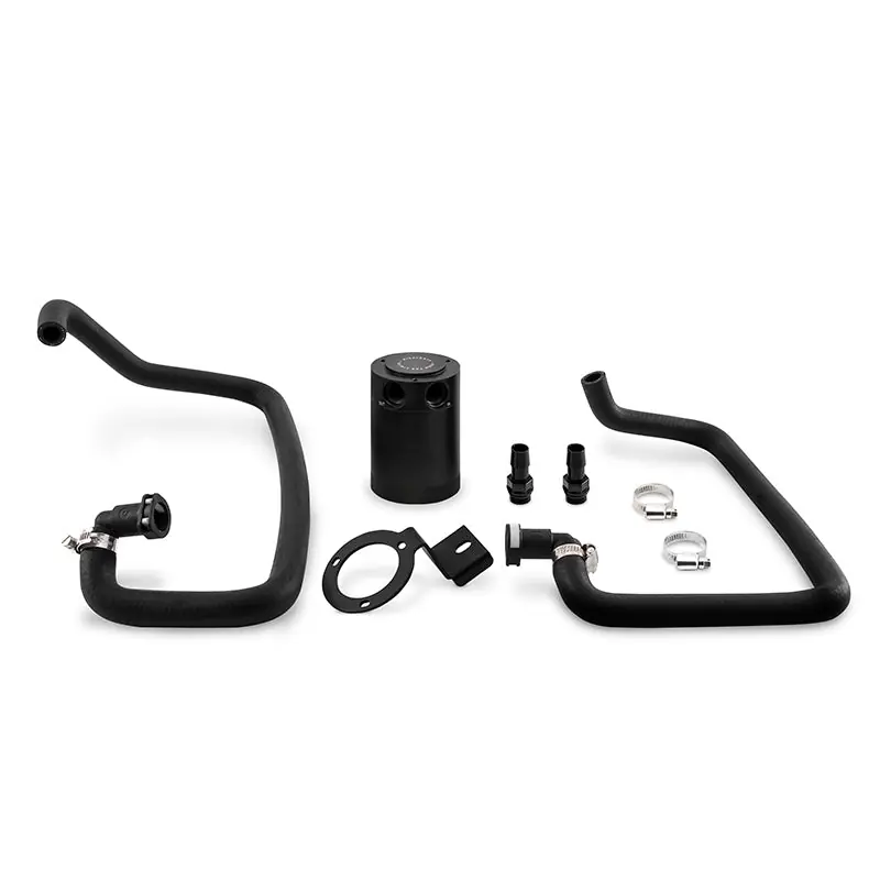 Fan Favorite Mishimoto 2015+ Ford Mustang EcoBoost Baffled Oil Catch Can Kit - Black