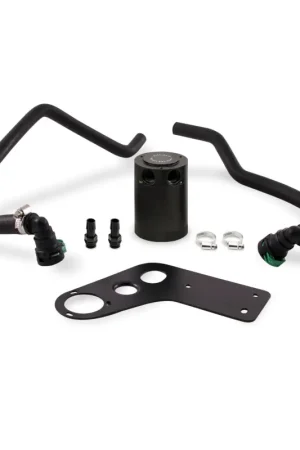 Mishimoto 2015+ Ford Mustang GT Baffled Oil Catch Can Kit - Black Bulk Order