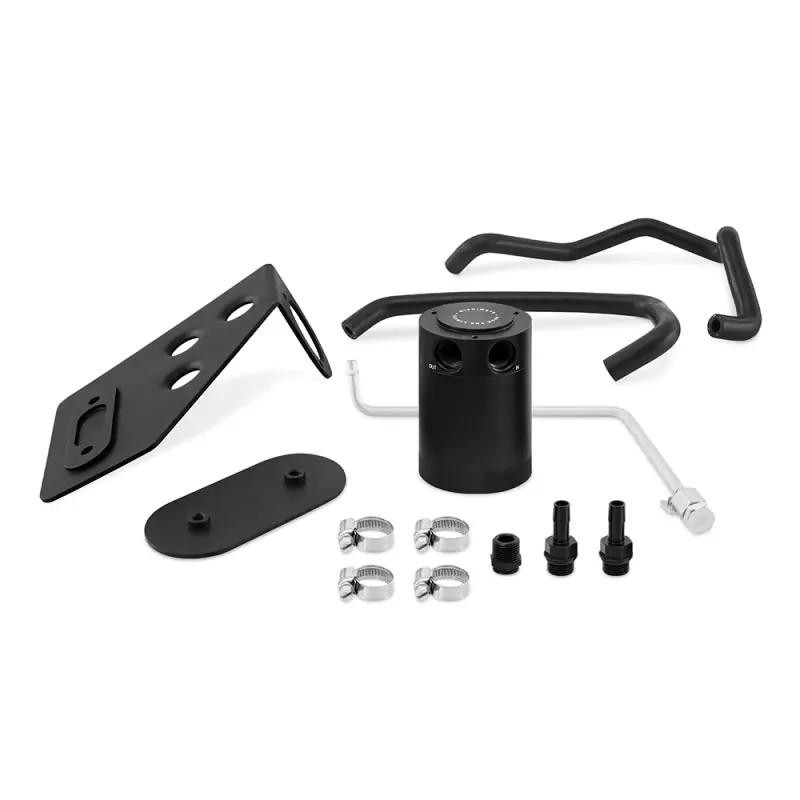 Mishimoto 2020+ Toyota Supra Baffled Oil Catch Can Kit - Black Free Returns