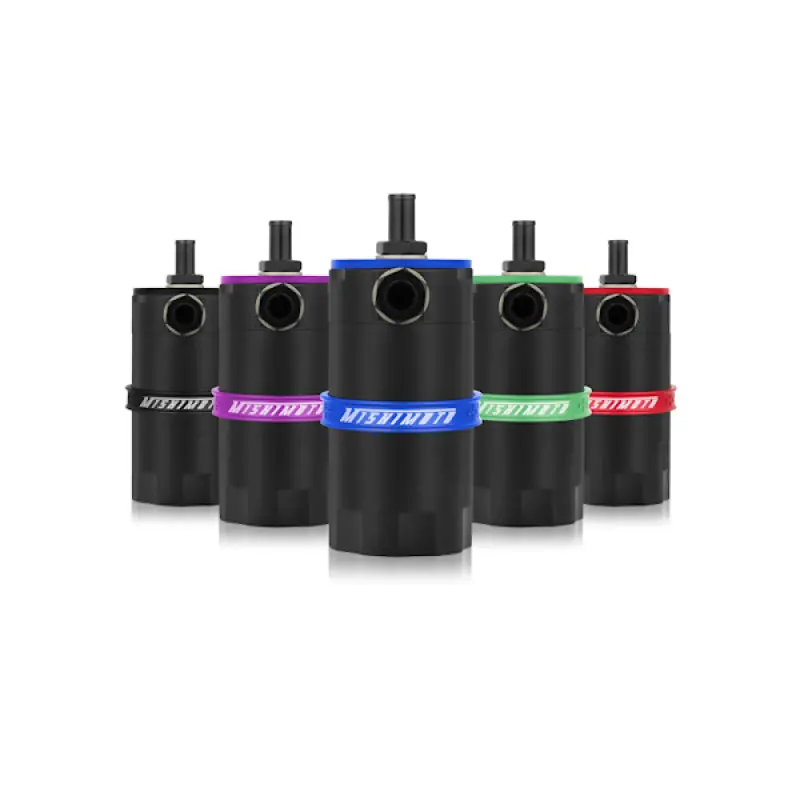 Mishimoto Universal Baffled Oil Catch Can - Black Latest