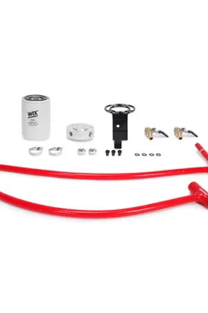 Weekend Sale Mishimoto 03-07 Ford 6.0L Powerstroke Coolant Filtration Kit - Red