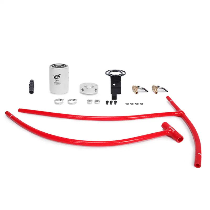 Weekend Sale Mishimoto 03-07 Ford 6.0L Powerstroke Coolant Filtration Kit - Red