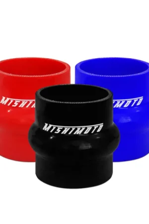 Mishimoto 2.5in Black Hump Hose Coupler Worldwide Shipping