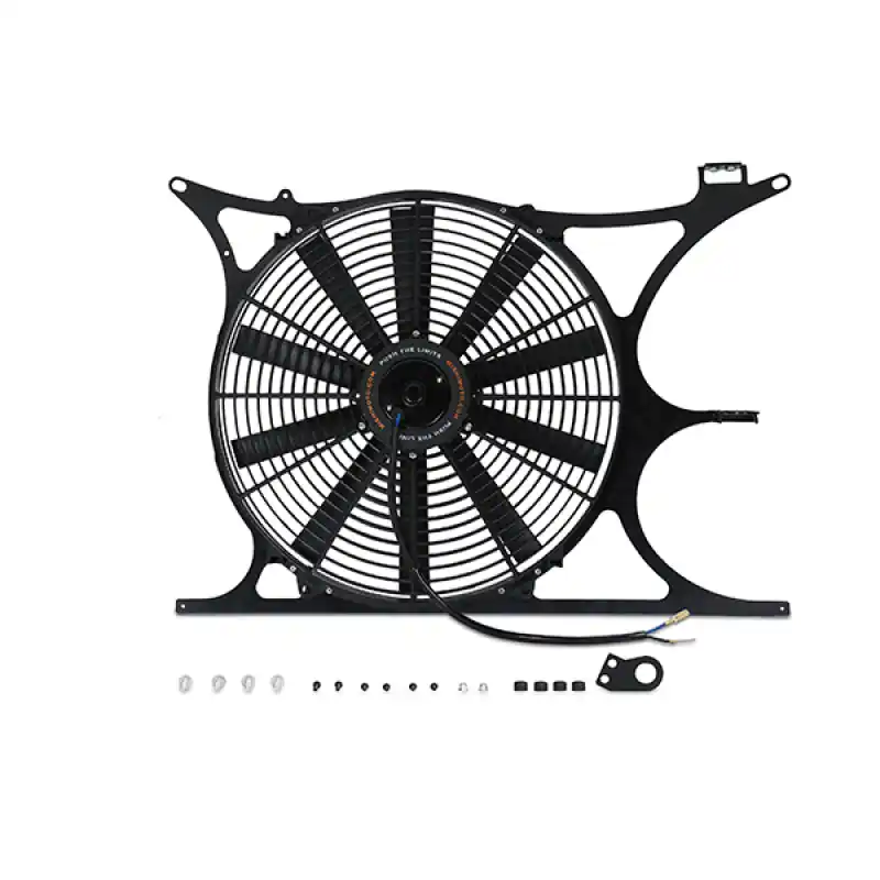 Mishimoto 92-99 BMW E36 Performance Alum. Fan Shroud Kit w/Elec. Fan Controller (NPT & Probe Incl.) Direct From Manufacturer