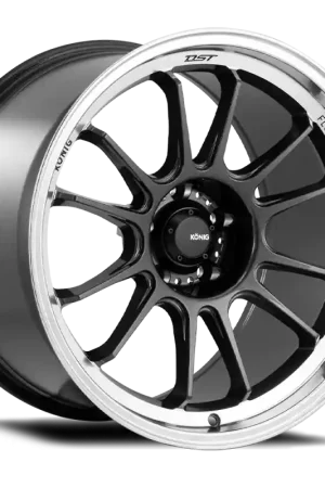 Exclusive Offer Konig Hypergram 18x8.5 5x114.3 ET35 Metallic Carbon w/ Machined Lip
