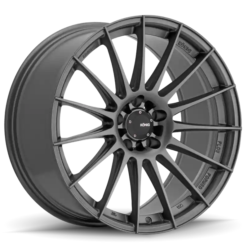 Konig Rennform 18x9 5x112 ET45 Matte Grey Popular
