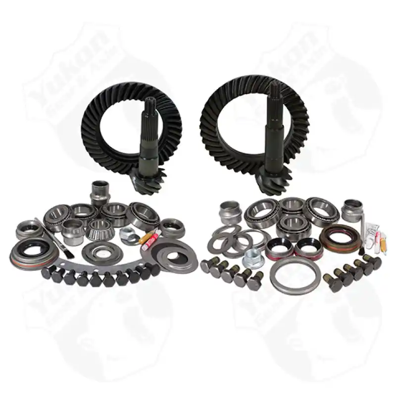 Yukon Gear & Install Kit Package For Jeep JK Non Rubicon in a 4.11 Ratio Free Returns