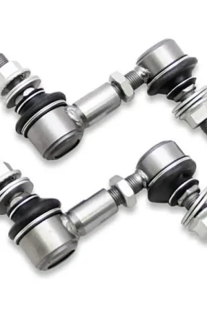 SuperPro 2004 Mazda RX-8 Base Rear HD Adjustable End Link Set (10mm Studs 85mm-100mm Length) Low Price