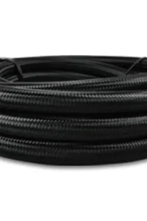 Vibrant Black Nylon Braided Flex Hose w/PTFE Liner AN -16 (10ft Roll) Limited Offer